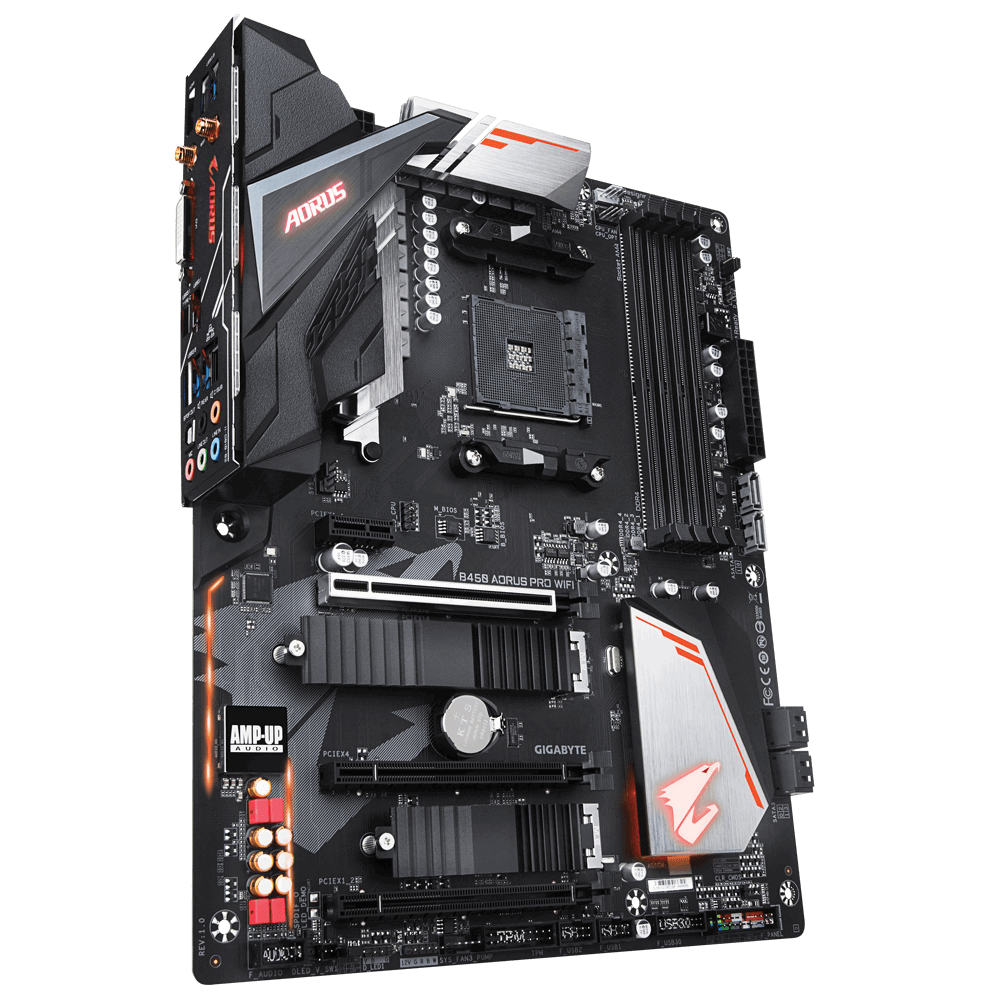 Gigabyte B450 Aorus Pro WiFi - Motherboard Specifications On